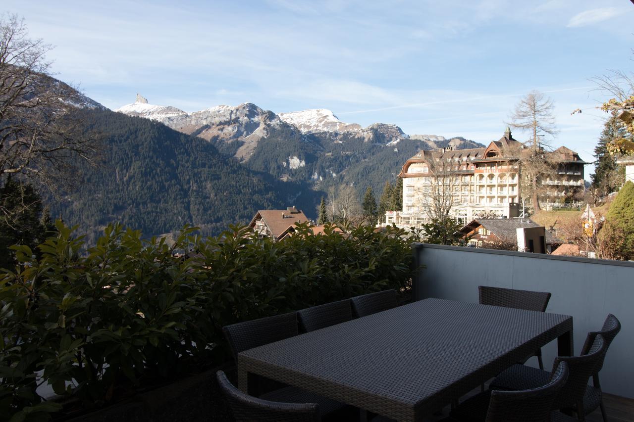 Hirschen Residence 2 Wengen Exterior foto